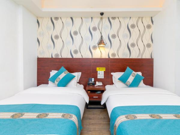 YIMI Hotel Guangzhou International Convention and Exhibition Center Guangzhou Tower Branch : photo 3 de la chambre chambre lits jumeaux standard