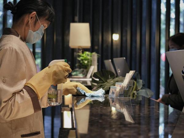 Paco Hotel Tianpingjia Metro Guangzhou - Canton Fair free shuttle bus : photo 3 de la chambre chambre lit queen-size deluxe