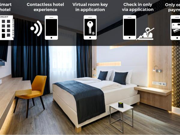KViHotel Budapest - the smart hotel : photo 4 de la chambre chambre double supérieure