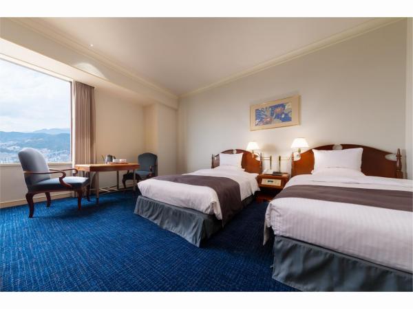 Rihga Royal Hotel Hiroshima : photo 3 de la chambre executive twin room with extra bed 35㎡ - non-smoking