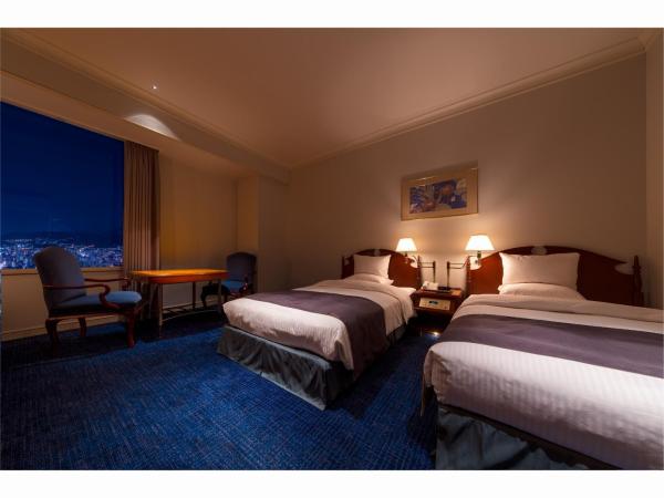 Rihga Royal Hotel Hiroshima : photo 4 de la chambre executive twin room with extra bed 35㎡ - non-smoking