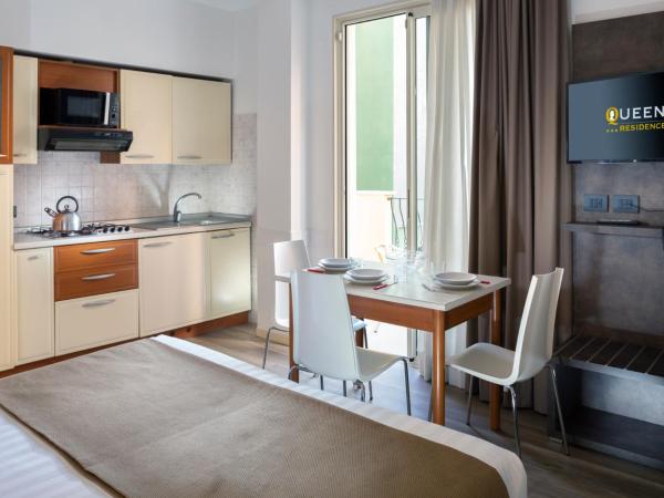 Residence Queen : photo 2 de la chambre studio avec balcon (3 adultes)