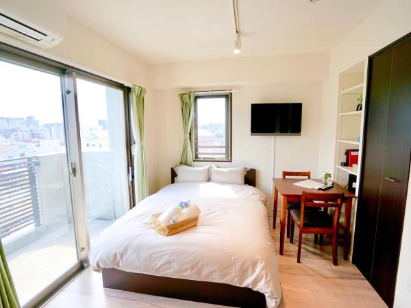 Jeffery Skytree Residence Tokyo : photo 3 de la chambre deluxe double room with tokyo skytree view