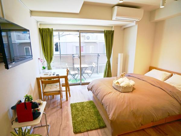 Jeffery Skytree Residence Tokyo : photo 4 de la chambre chambre double deluxe avec balcon