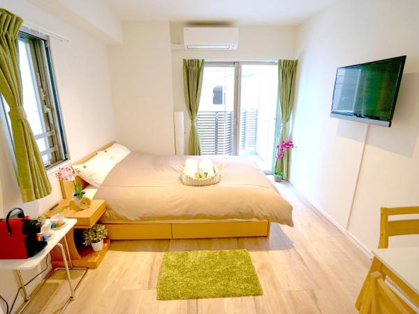 Jeffery Skytree Residence Tokyo : photo 5 de la chambre chambre double deluxe avec balcon