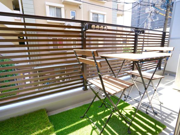 Jeffery Skytree Residence Tokyo : photo 5 de la chambre chambre double deluxe avec balcon