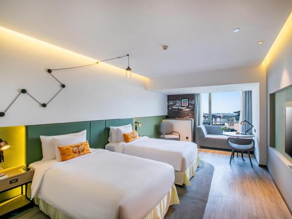 Jinmao Hotel Xi'an Downtown ( Bell & Drum Tower) : photo 1 de la chambre chambre lits jumeaux deluxe