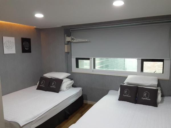 K-Grand Hostel Gangnam1 : photo 2 de la chambre chambre lits jumeaux supérieure