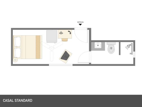 Hotel Rojas All Suite : photo 3 de la chambre hébergement standard casal quarto