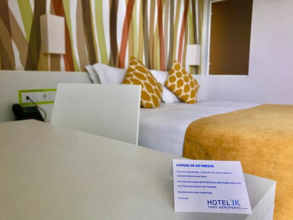 Hotel 3K Faro Aeroporto : photo 6 de la chambre chambre double ou lits jumeaux