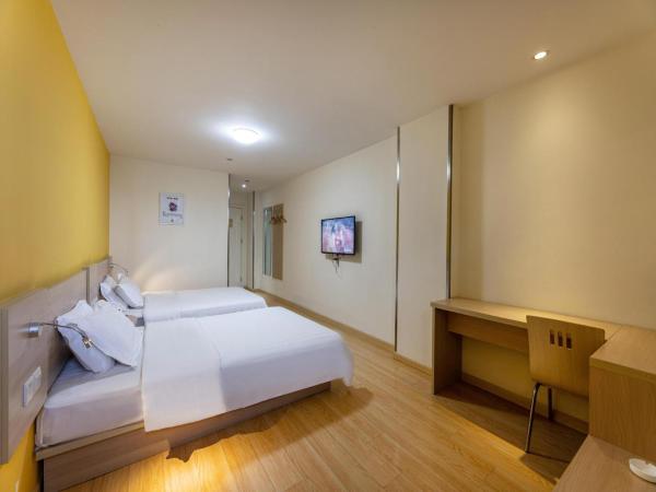 7Days Inn Suzhou Suzhou paradise Changjiang Road Su Fu Road : photo 4 de la chambre chambre lits jumeaux confortable