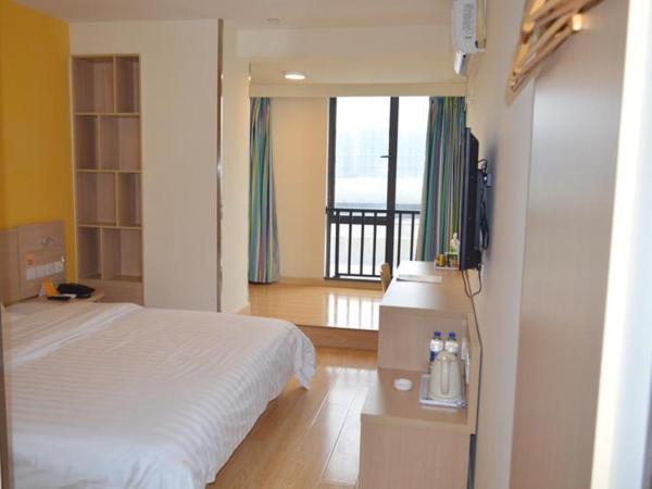 7Days Inn Suzhou Suzhou paradise Changjiang Road Su Fu Road : photo 2 de la chambre chambre lit queen-size business