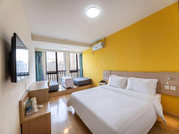 7Days Inn Suzhou Suzhou paradise Changjiang Road Su Fu Road : photo 5 de la chambre chambre lit queen-size business