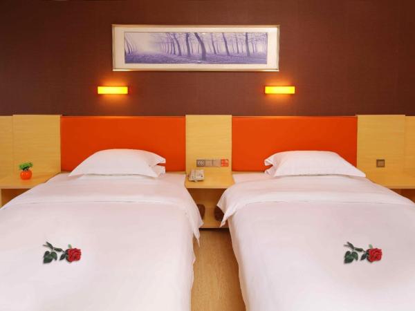 7Days Premium Dalian Lvshun Central Square New Mart : photo 2 de la chambre chambre lits jumeaux de luxe premium

