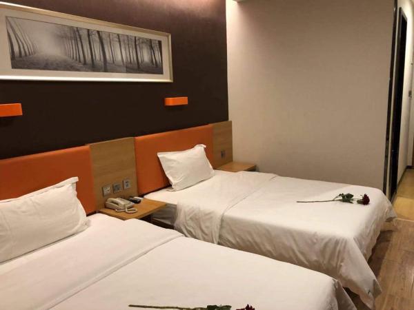 7Days Premium Nanjing Xinjiekou Zhangfu Garden Metro Station : photo 3 de la chambre chambre lits jumeaux de luxe premium