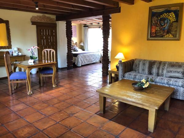 Villa San Jose Hotel & Suites : photo 1 de la chambre chambre lit king-size deluxe - vue sur jardin