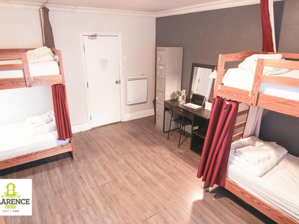 The Clarence Park : photo 3 de la chambre lit dans dortoir pour hommes de 6 lits