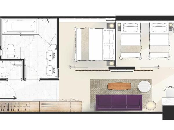 Lancaster Bangkok : photo 2 de la chambre room #173247371