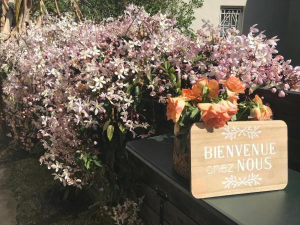 Chambre d'hôtes au calme avec spa : photo 5 de la chambre chambre double - vue sur jardin