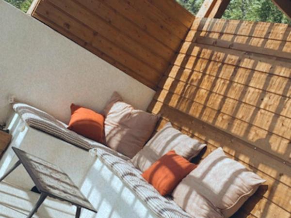 le pool house : photo 4 de la chambre chambre double - vue sur piscine