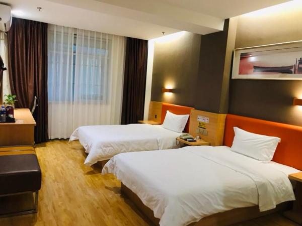 7Days Premium Chengdu Dujiangyan Qingcheng Mountain Branch : photo 3 de la chambre chambre lits jumeaux
