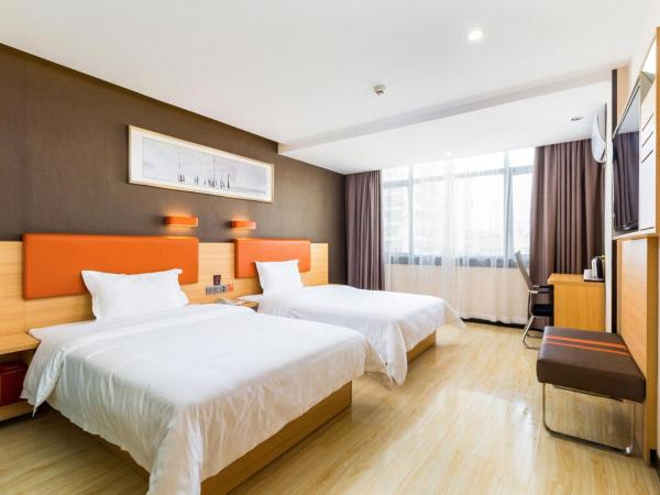 7 Days Premium Sanya Bay Haiyue Plaza Foreign Trade Road Food Street Branch : photo 4 de la chambre chambre lits jumeaux supérieure