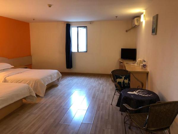 7Days Inn Guangzhou Shijing Jinbi Xincheng : photo 3 de la chambre chambre affaires lits jumeaux