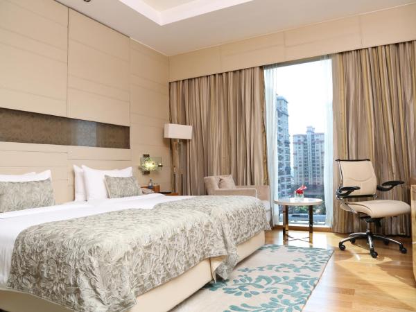 Taj City Centre Gurugram : photo 5 de la chambre superior room twin bed with upgrade to deluxe room (subject to avl),10% discount on food & soft beverages