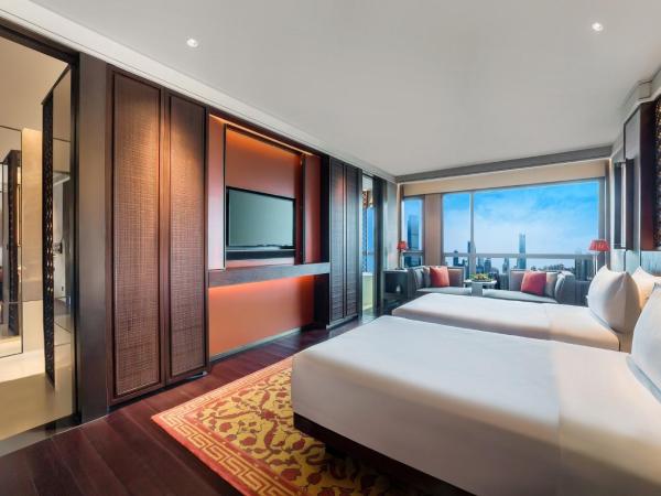 Regent Chongqing - Complimentary 1st round mini bar daily : photo 6 de la chambre classic twin room with river view - smoking