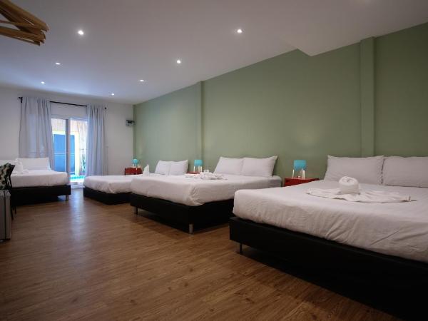 Resort V - MRT Huai Khwang : photo 1 de la chambre chambre familiale supérieure