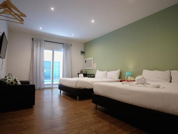 Resort V - MRT Huai Khwang : photo 1 de la chambre chambre quadruple deluxe