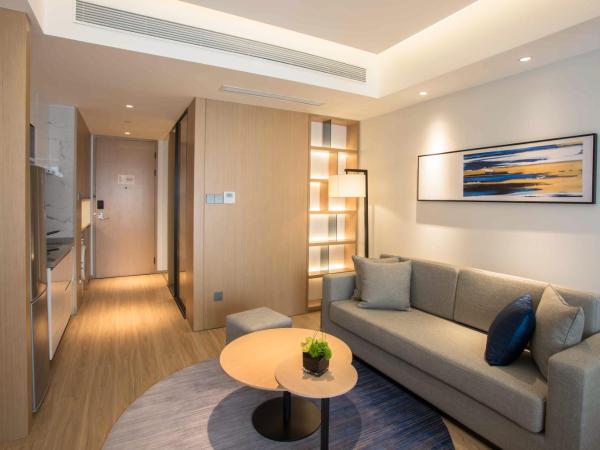 Shama Serviced Apartments Zijingang Hangzhou - Zijingang Campus Zhejiang University, Subway Line2&5 Sanba Station : photo 5 de la chambre studio lit king-size deluxe