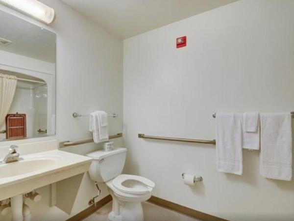 Studio 6-Indianapolis, IN : photo 7 de la chambre chambre lit queen-size accessible aux personnes à mobilité réduite – non-fumeurs