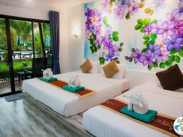 Siri Lanta Resort : photo 2 de la chambre chambre triple avec balcon