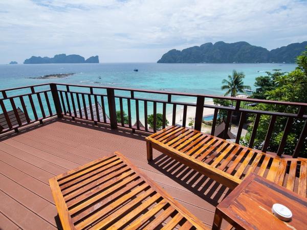 Phi Phi The Beach Resort : photo 10 de la chambre grande villa deluxe avec transfert gratuit pour la jetée de tonsai - vue sur mer