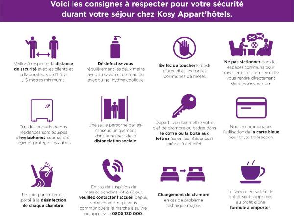 KOSY Appart'Hôtels - Le Cours Moreau : photo 3 de la chambre studio double