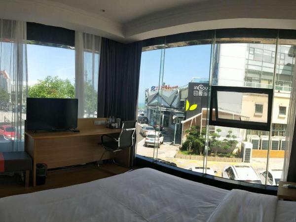 7Days Premium Qingdao Ocean World Haiyou Road Subway Station Branch : photo 2 de la chambre chambre lit queen-size privilège