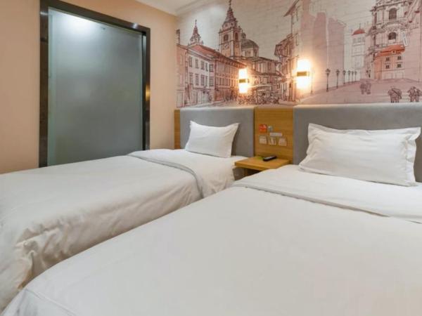 7Days Premium Qingdao Ocean World Haiyou Road Subway Station Branch : photo 2 de la chambre youpin twin room