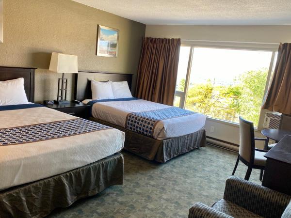 Knights Inn Kamloops : photo 7 de la chambre chambre 2 lits queen-size - non-fumeurs