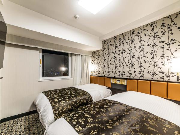 APA Hotel & Resort Ryogoku Eki Tower : photo 1 de la chambre chambre lits jumeaux casual - non-fumeurs - Étage supérieur