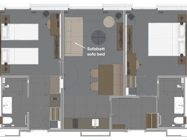 Acasa Suites : photo 6 de la chambre suite 2 chambres avec cuisine