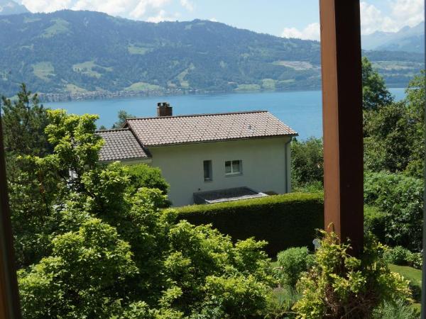 Hotel Beatus : photo 1 de la chambre chambre double avec salle de bains commune - vue sur lac