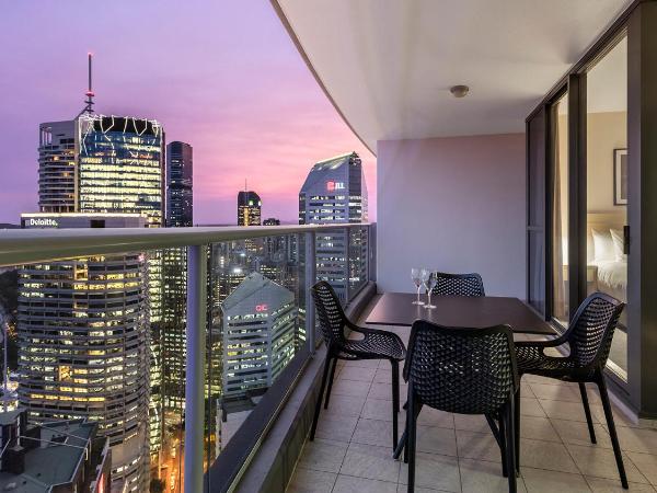 Oaks Brisbane Aurora Suites : photo 6 de la chambre appartement 1 chambre exécutif - vue sur fleuve