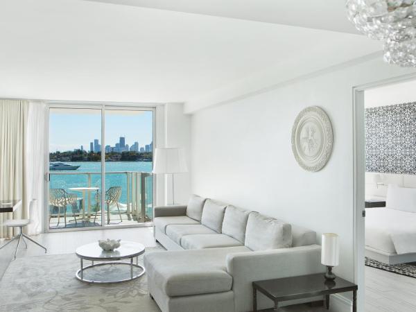 Mondrian South Beach : photo 9 de la chambre suite une chambre avec balcon vue sur la baie