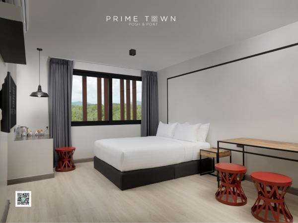 PRIME TOWN - Posh & Port Hotel PHUKET : photo 4 de la chambre studio lit queen-size 