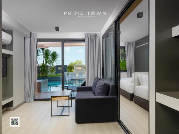 PRIME TOWN - Posh & Port Hotel PHUKET : photo 3 de la chambre penthouse 2 chambres avec accès piscine