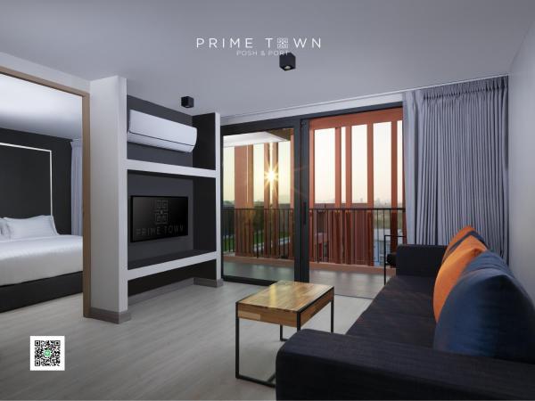 PRIME TOWN - Posh & Port Hotel PHUKET : photo 3 de la chambre penthouse 2 chambres - vue sur montagne