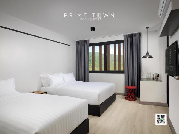 PRIME TOWN - Posh & Port Hotel PHUKET : photo 4 de la chambre chambre familiale - vue sur montagne
