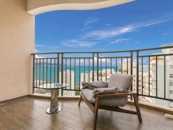 Sanya Sun and Sea Gueshouse : photo 7 de la chambre chambre lit king-size - vue sur mer