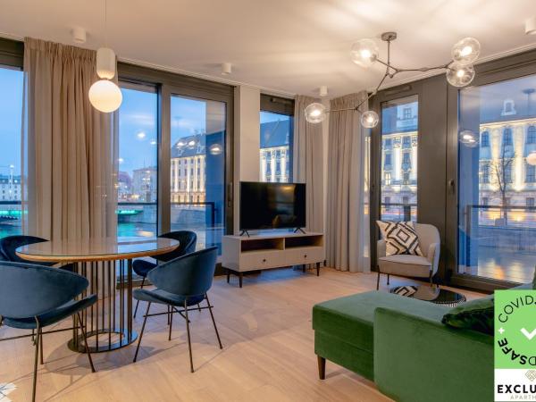 EXCLUSIVE Aparthotel MARINA : photo 3 de la chambre appartement 1 chambre premier - vue sur rivière